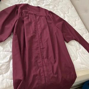 Maroon Masters Gown